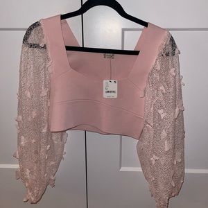 NWT Free People Butterfly Shirt